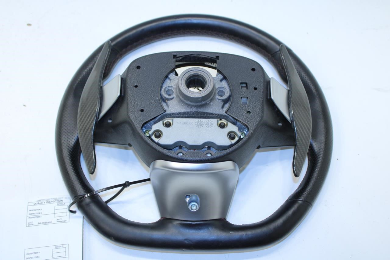 2022-23 Kia Stinger GT1 Steering Wheel Leather w/ Control Buttons 56110J5450CET - Alshned Auto Parts