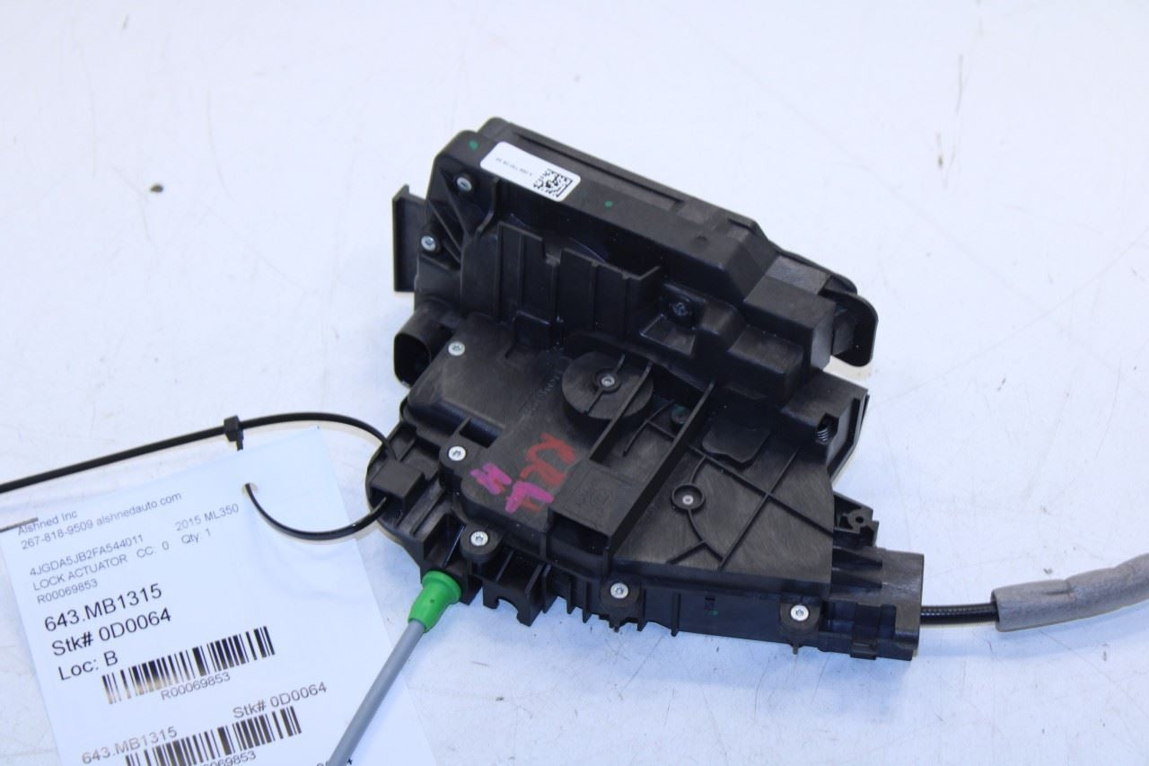 2006-2015 Mercedes-Benz ML350 Rear Left Door Lock Latch Actuator 099-730-09-35 - Alshned Auto Parts