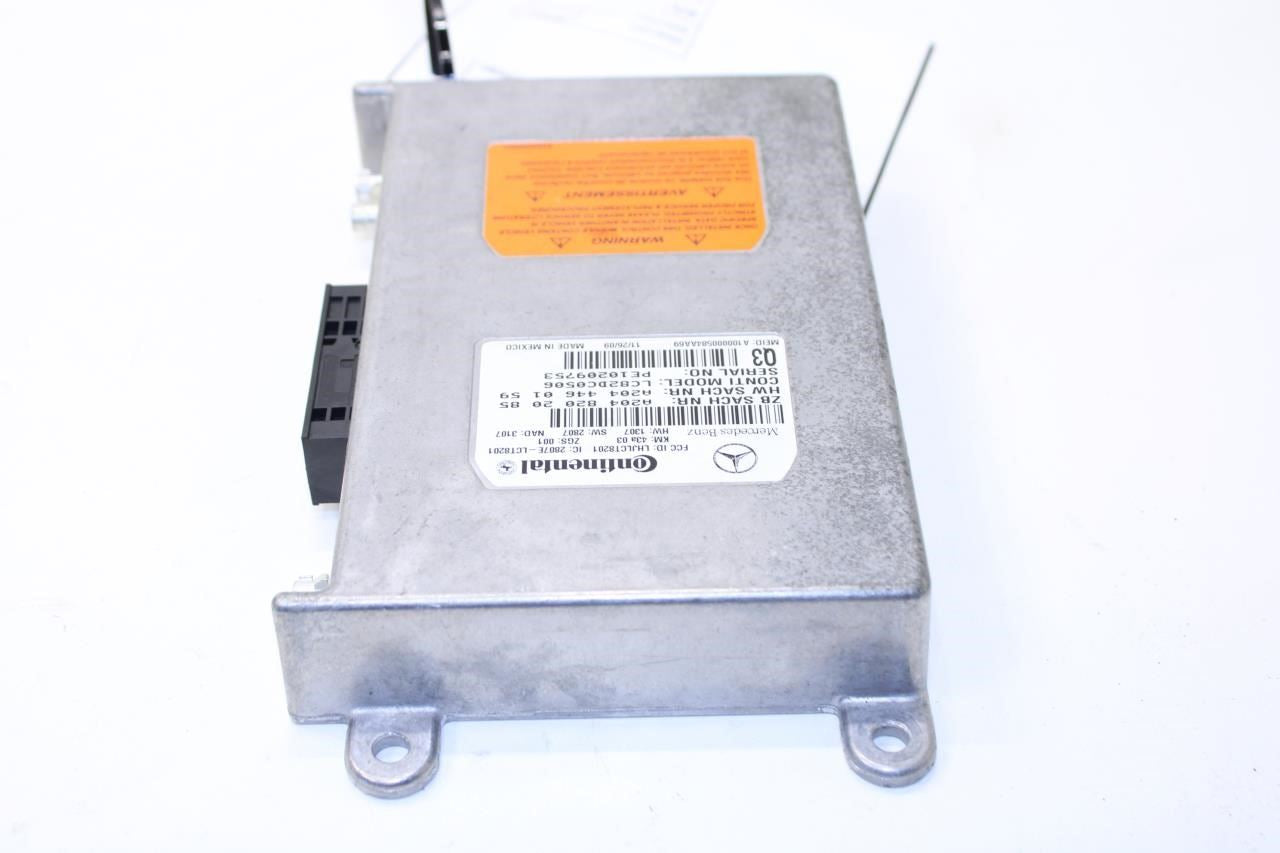 07-2013 Mercedes-Benz S550 Voice Communication Control Module 204-820-20-85 OEM - Alshned Auto Parts