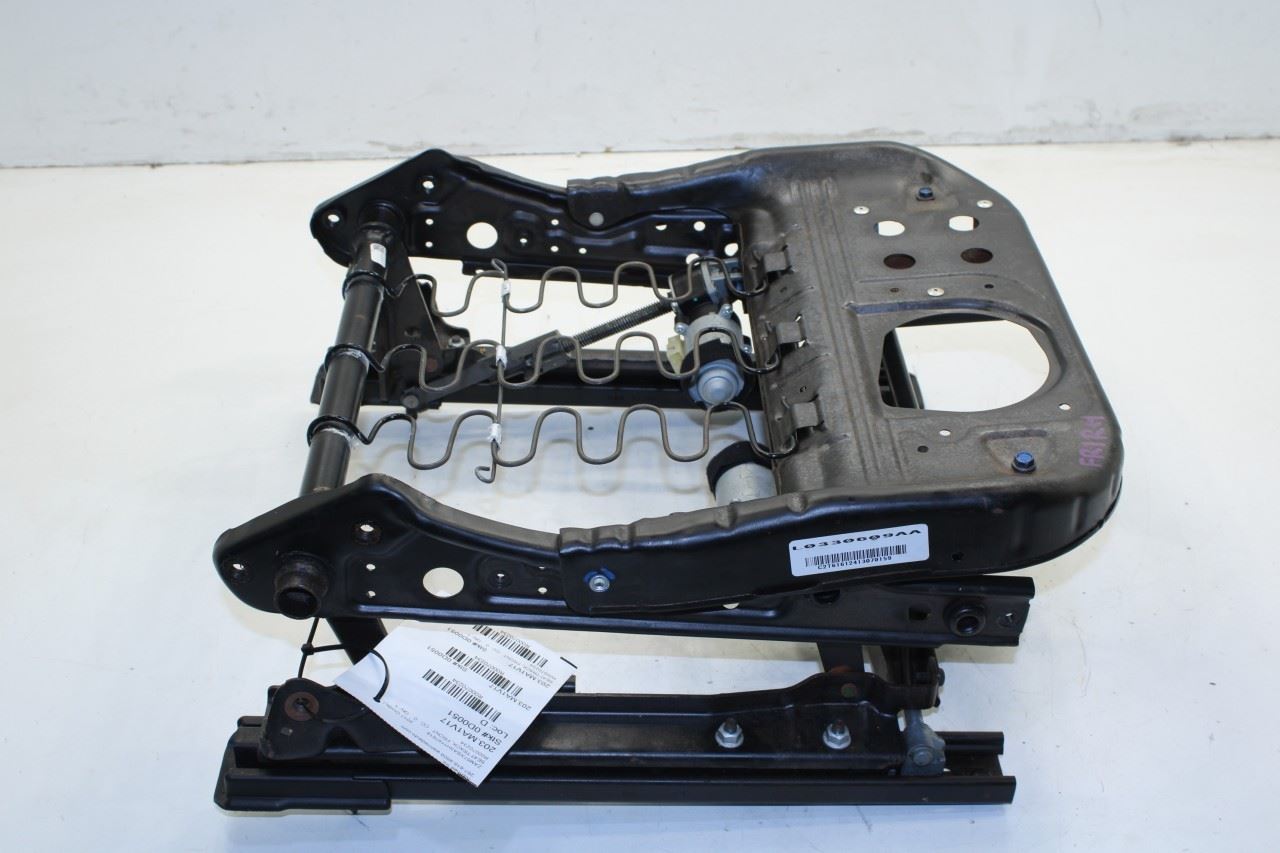 2017-21 Maserati Ghibli Front Passenger RH Side Seat Lower Track Frame w/ Motors - Alshned Auto Parts