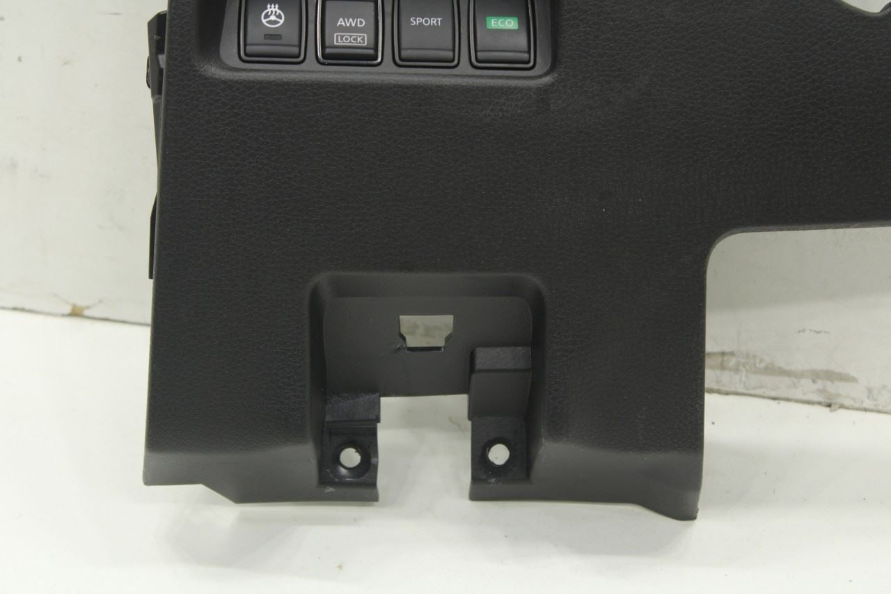 20-22 Nissan Rogue Sport SL Left Dash Lower Knee Bolster Trim Panel w/ Switches - Alshned Auto Parts