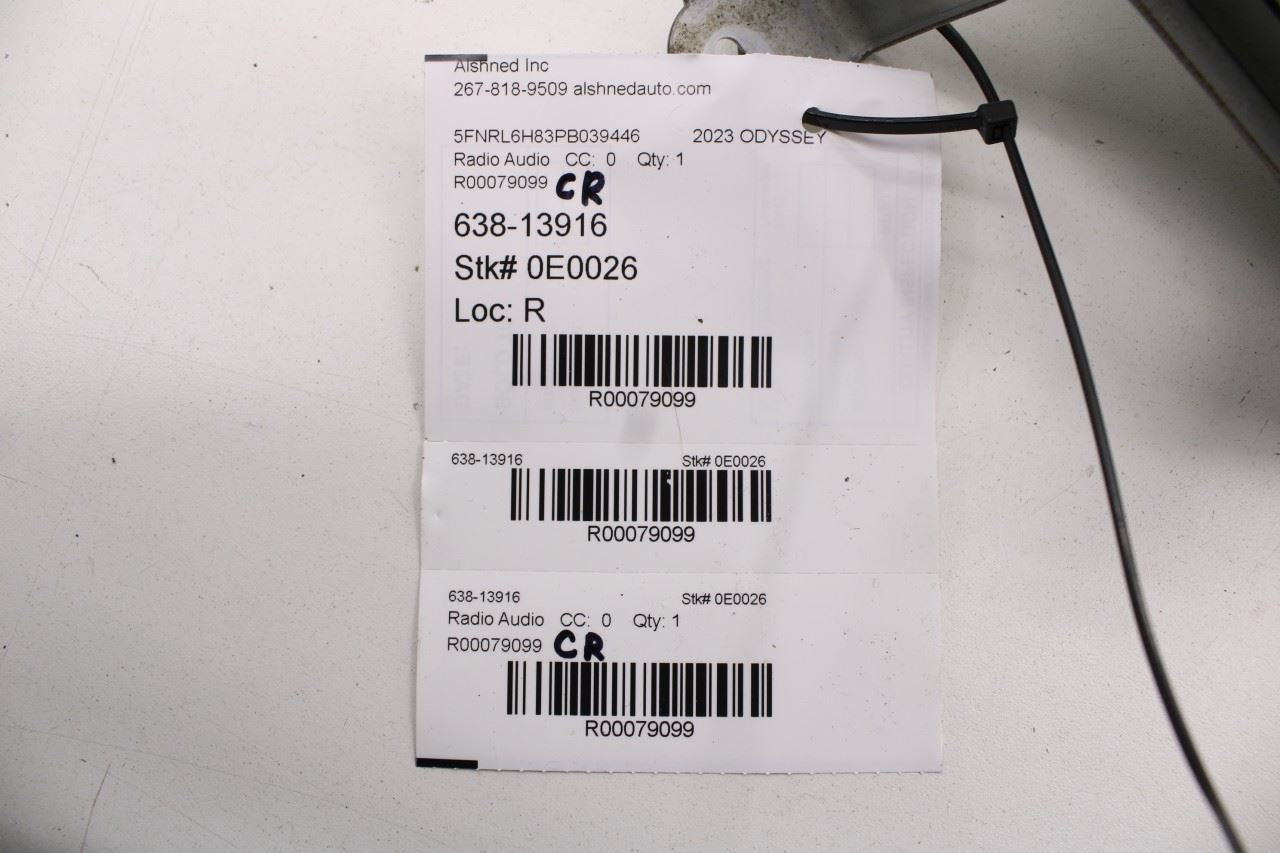 2021-2024 Honda Odyssey Touring Amplifier Amp with Tuner 39886-THR-A71-M1 *ReaD* - Alshned Auto Parts