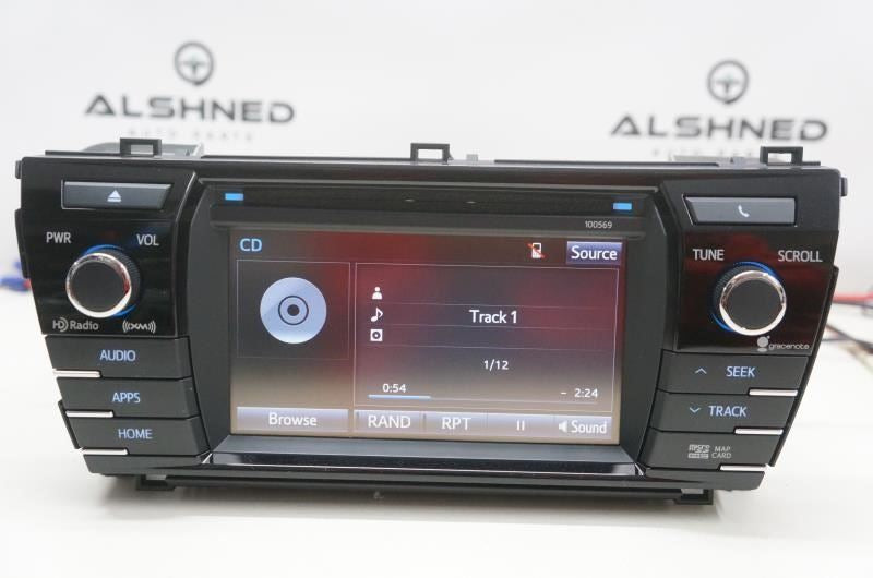 2014-2016 Toyota Corolla Navigation Radio CD MP3 86100-02211 100569 OEM - Alshned Auto Parts