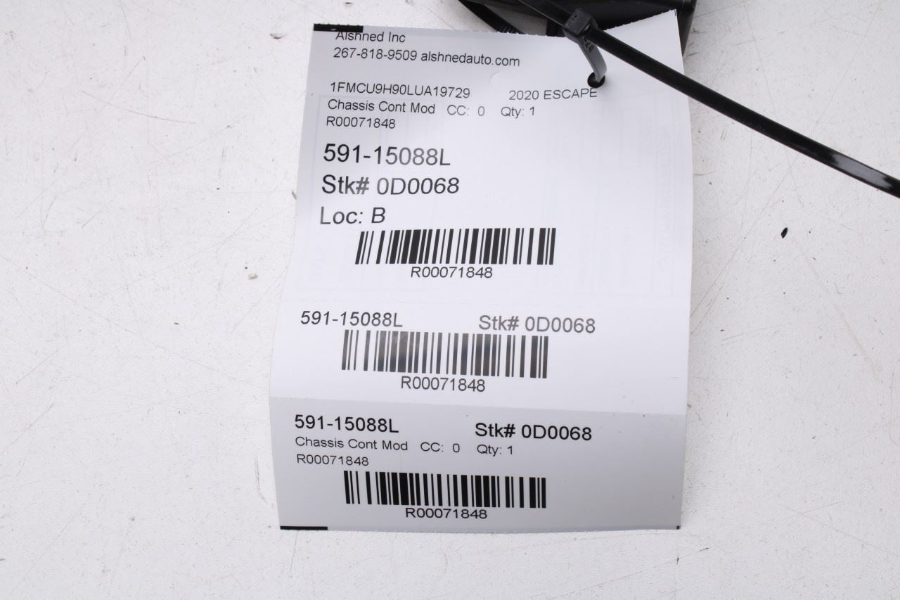 2020-22 Ford Escape SEL Front Left Side Door Control Module JX7T-16B531-AF OEM - Alshned Auto Parts