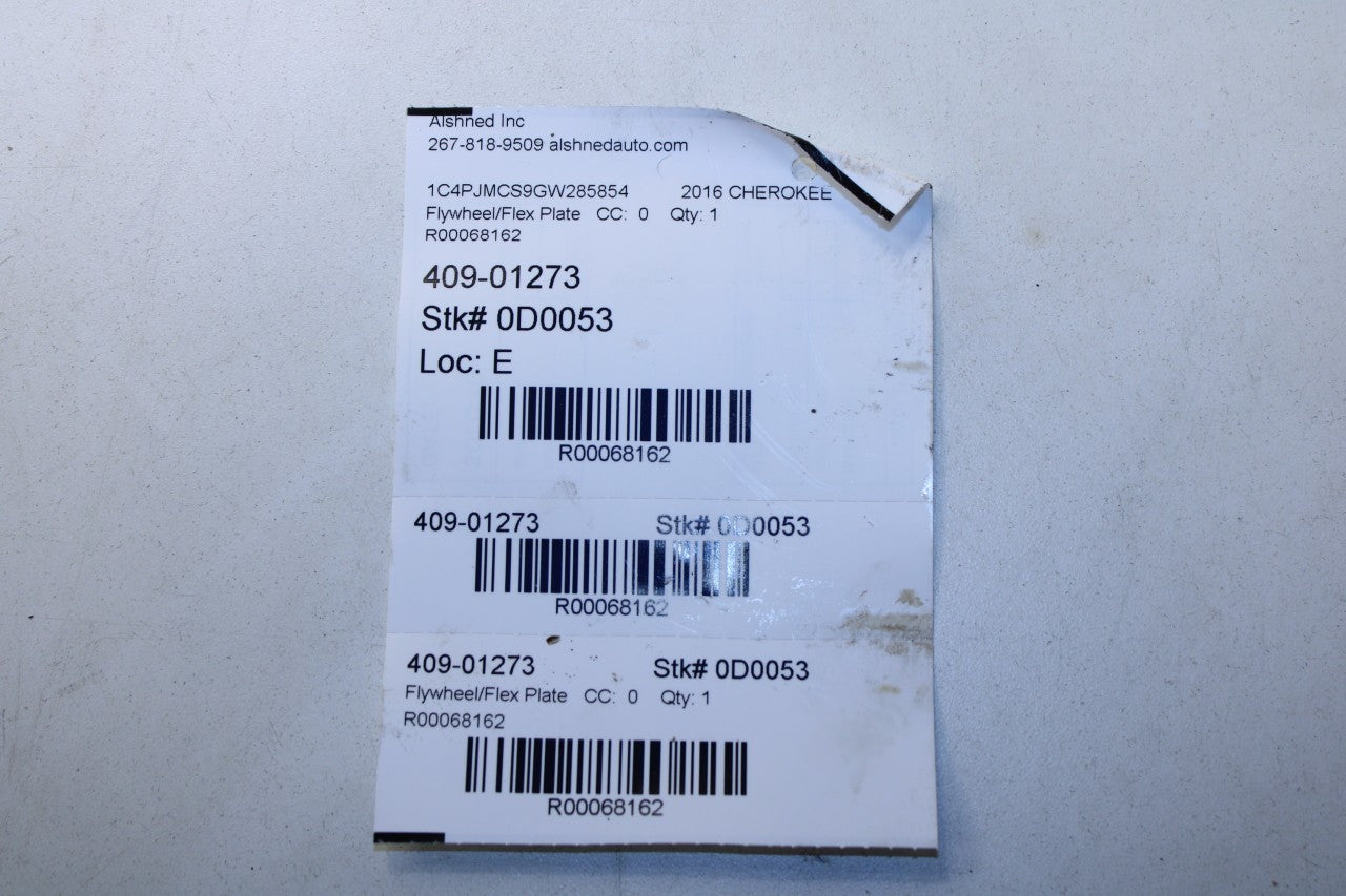 2015-22 Jeep Cherokee 75th Anniversary 3.2L Auto Transmission Flywheel Flexplate - Alshned Auto Parts