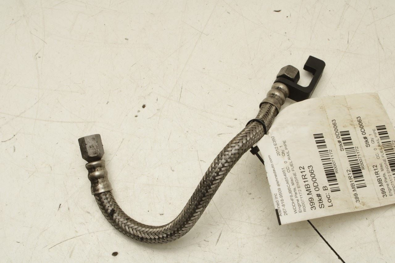 2012-2016 Mercedes-Benz E350 Sport 4Matic Fuel Rail Hose Pipe Tube 2124701275 - Alshned Auto Parts