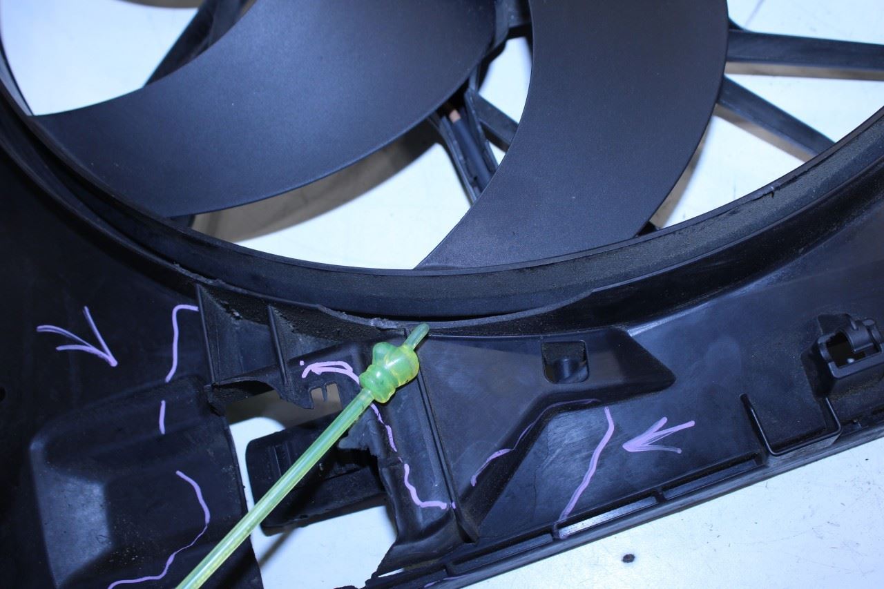 2012-15 Mercedes-Benz ML350 3.5L RWD Radiator Cooling Fan Motor Assembly *ReaD* - Alshned Auto Parts