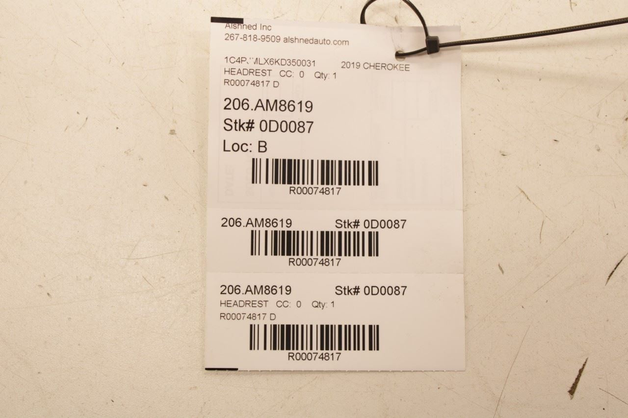 2014-23 Jeep Cherokee Latitude 3.2L Front Right and Left Side Seat Headrest Set - Alshned Auto Parts
