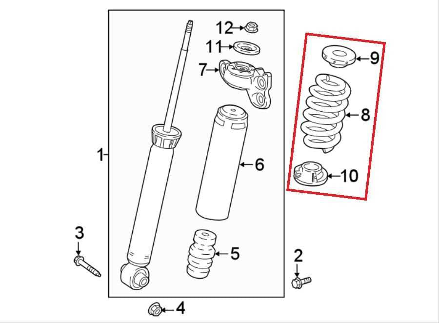 2017-2019 Buick LaCrosse Premium AWD Rear Right and Left Coil Spring 23507827 - Alshned Auto Parts