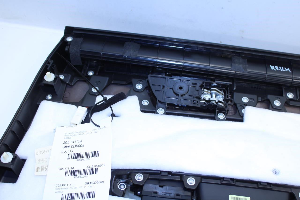 2014-2015 Kia Sorento Rear Left Driver Side Door Trim Panel 83301-1U860AUS OEM - Alshned Auto Parts