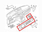 18-19 Volkswagen Atlas S Front Right Passenger Side Dash Trim Bezel w/ Air Vent - Alshned Auto Parts