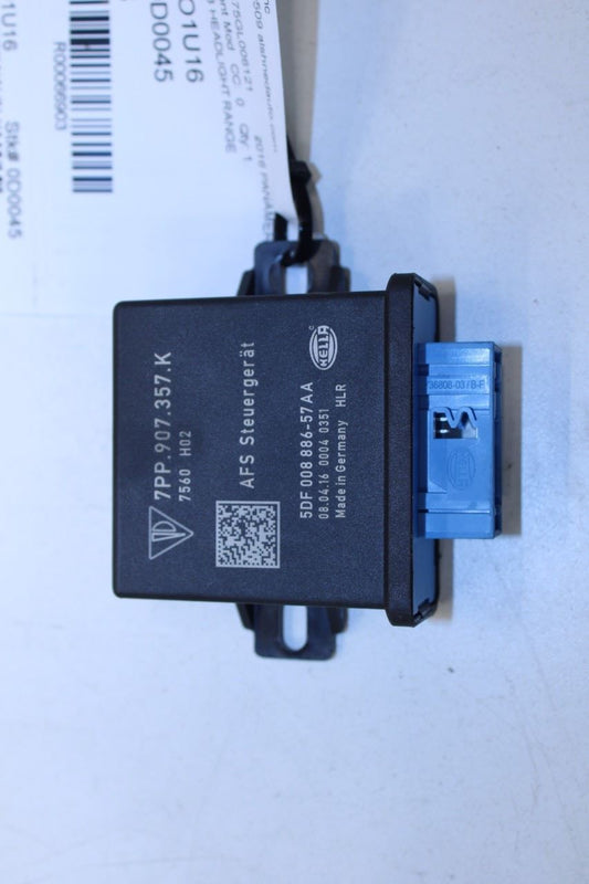 2014-2016 Porsche Panamera 4 3.6L AWD Headlight Range Control Module 7PP907357K - Alshned Auto Parts