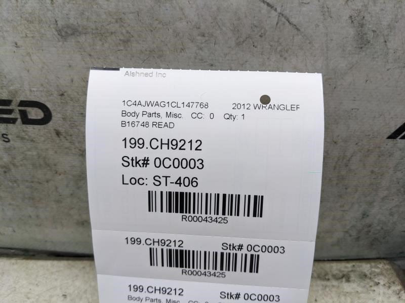 2007-18 Jeep Wrangler Rear Right Quarter Fender Flare Molding 5KF16TRMAC *ReaD*14