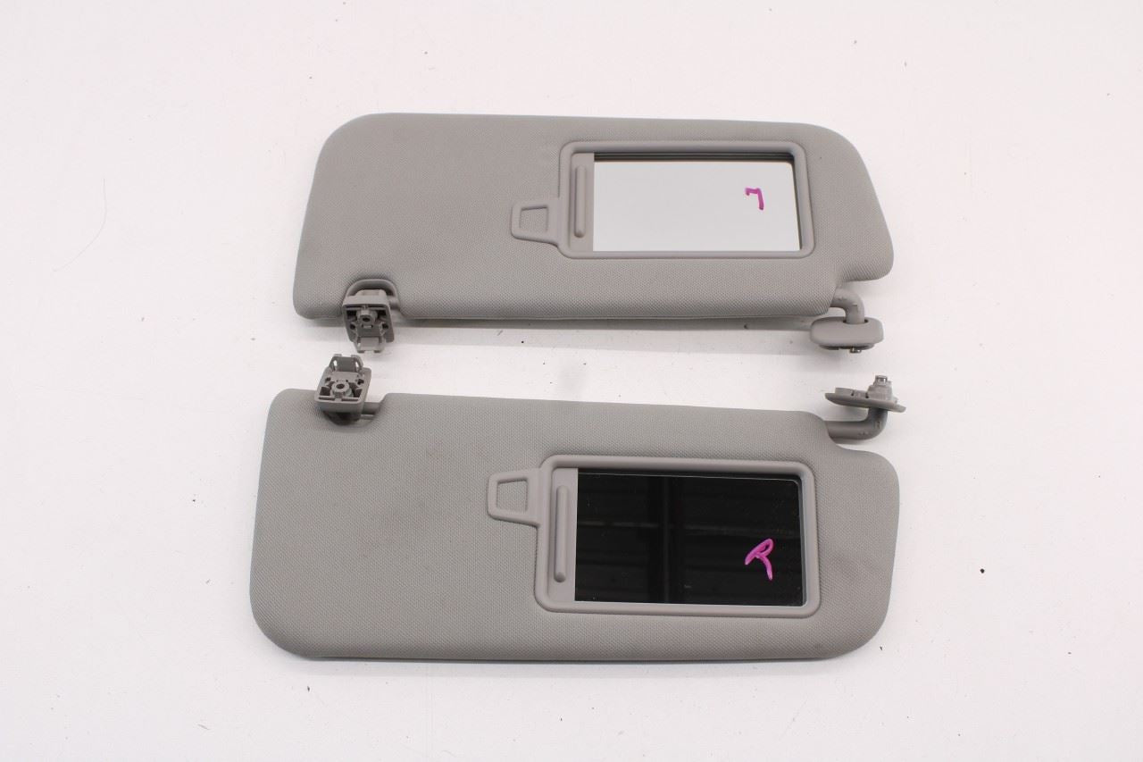 19-23 Hyundai Santa Fe SEL AWD Front Right and Left Side Sun Visor Set w/ Mirror - Alshned Auto Parts