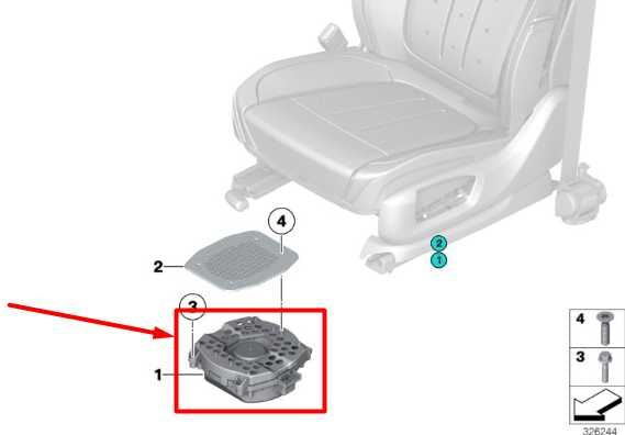 2014-2018 BMW X5 xDrive35i Front Left Under Seat HIfi Central Woofer Speaker - Alshned Auto Parts