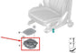 2014-2018 BMW X5 xDrive35i Front Left Under Seat HIfi Central Woofer Speaker - Alshned Auto Parts