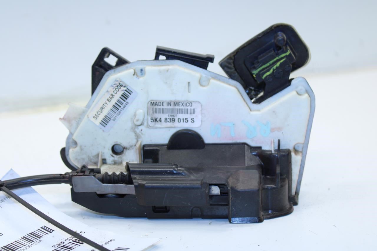 2014-2018 Volkswagen Jetta Sport Rear LH Door Lock Latch Actuator 5K4-839-015-S - Alshned Auto Parts