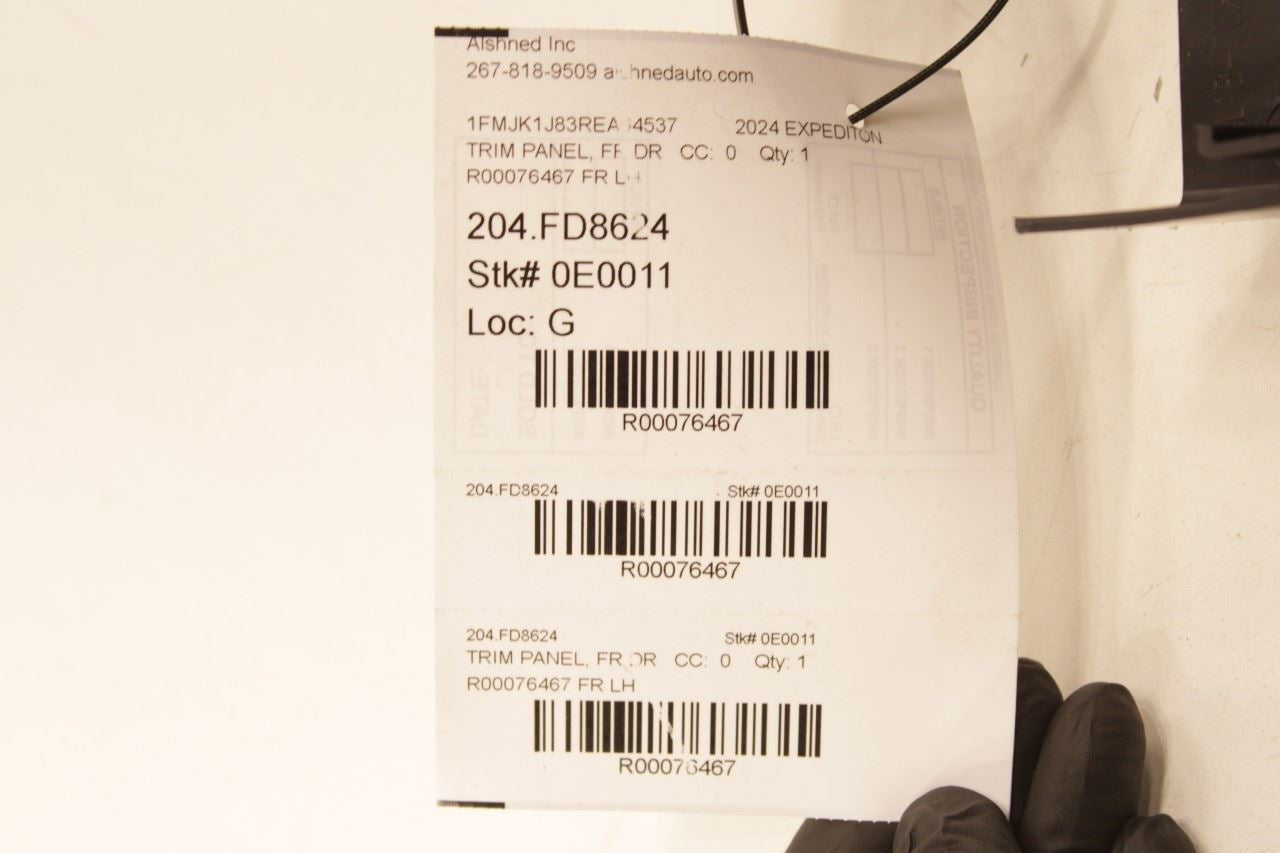 2022-2024 Ford Expedition MAX XLT Front Left Door Trim Panel NL1B-7823943-CG OEM - Alshned Auto Parts
