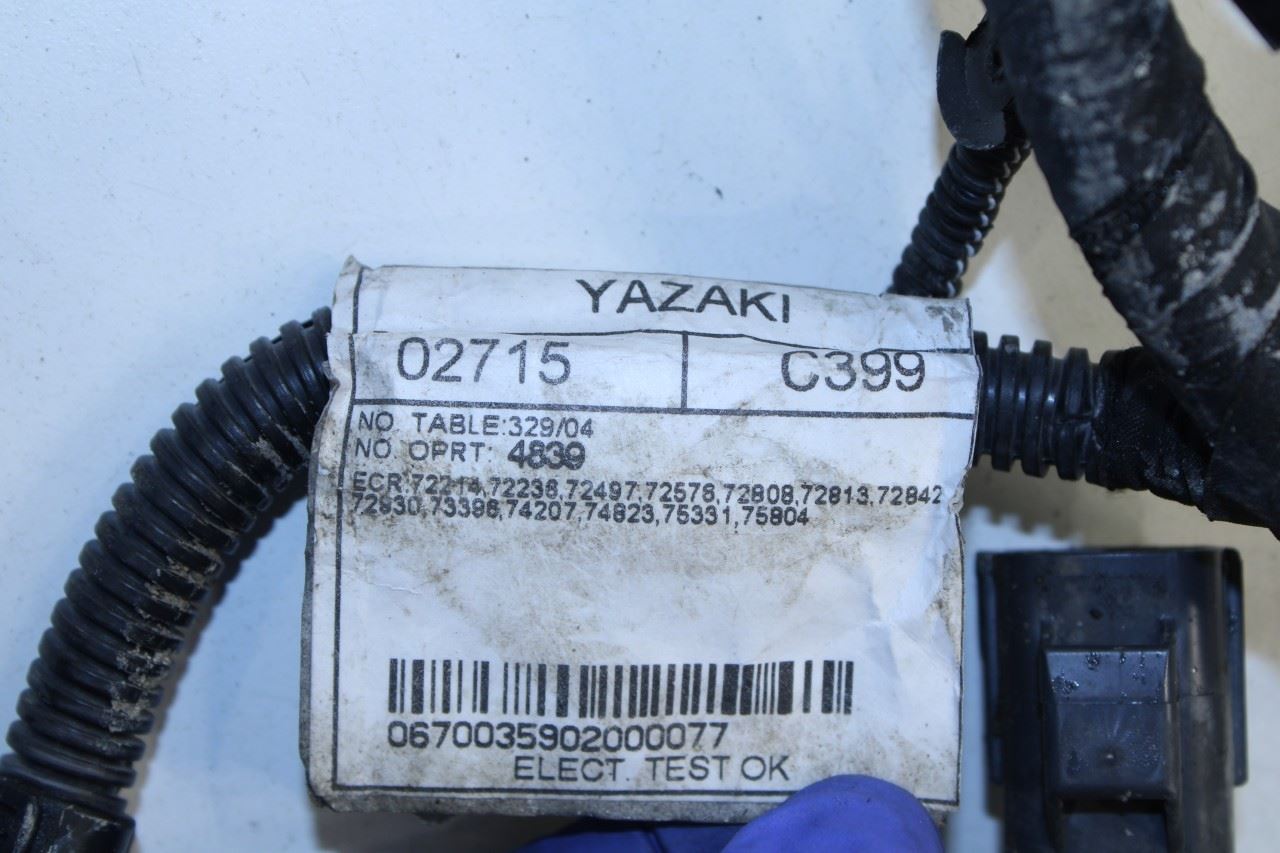 2017 Maserati Ghibli 3.0L RWD Under Hood Engine Bay Wire Harness with Fuse Box - Alshned Auto Parts
