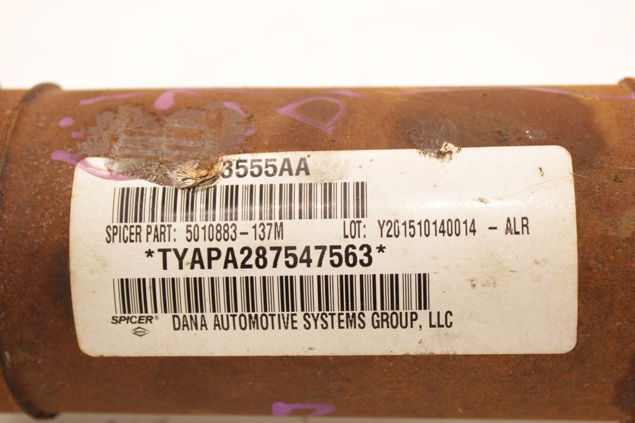 2012-18 Jeep Wrangler Sport 2dr 3.6L 4WD Rear Drive Shaft 52123555AA OEM *ReaD* - Alshned Auto Parts