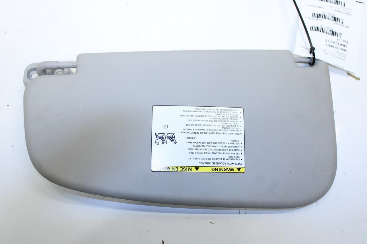 2015-2022 RAM Promaster City Front Right Side Sun Visor w/ Mirror 5YG88LDMAA OEM - Alshned Auto Parts