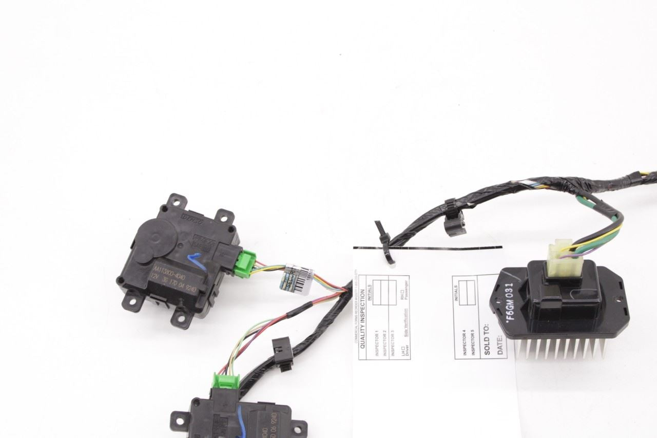 22-25 Honda Civic HVAC Blend Door Motor Set w/ Blower Resistor and Wire Harness - Alshned Auto Parts