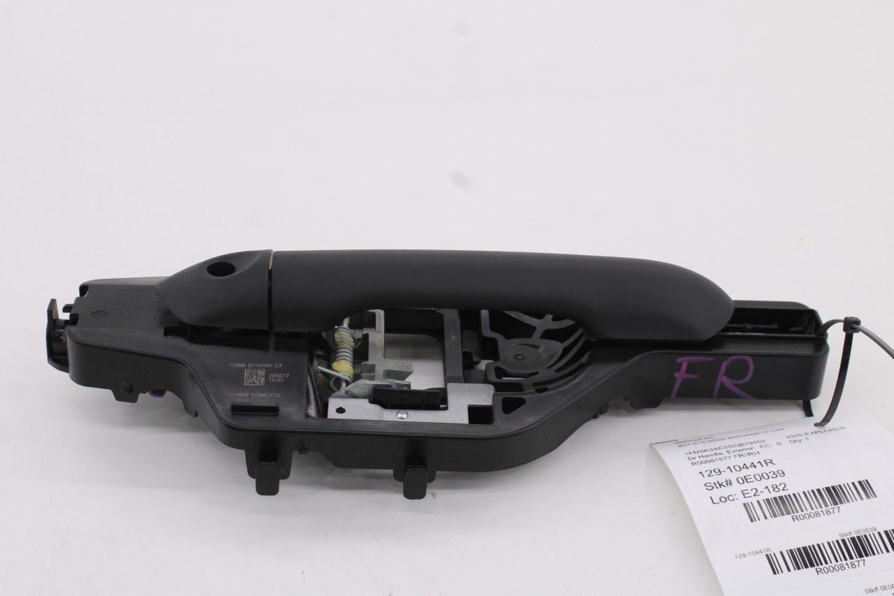 2024-26 Ford Explorer Interceptor 3.0L AWD Front Right Side Door Exterior Handle - Alshned Auto Parts
