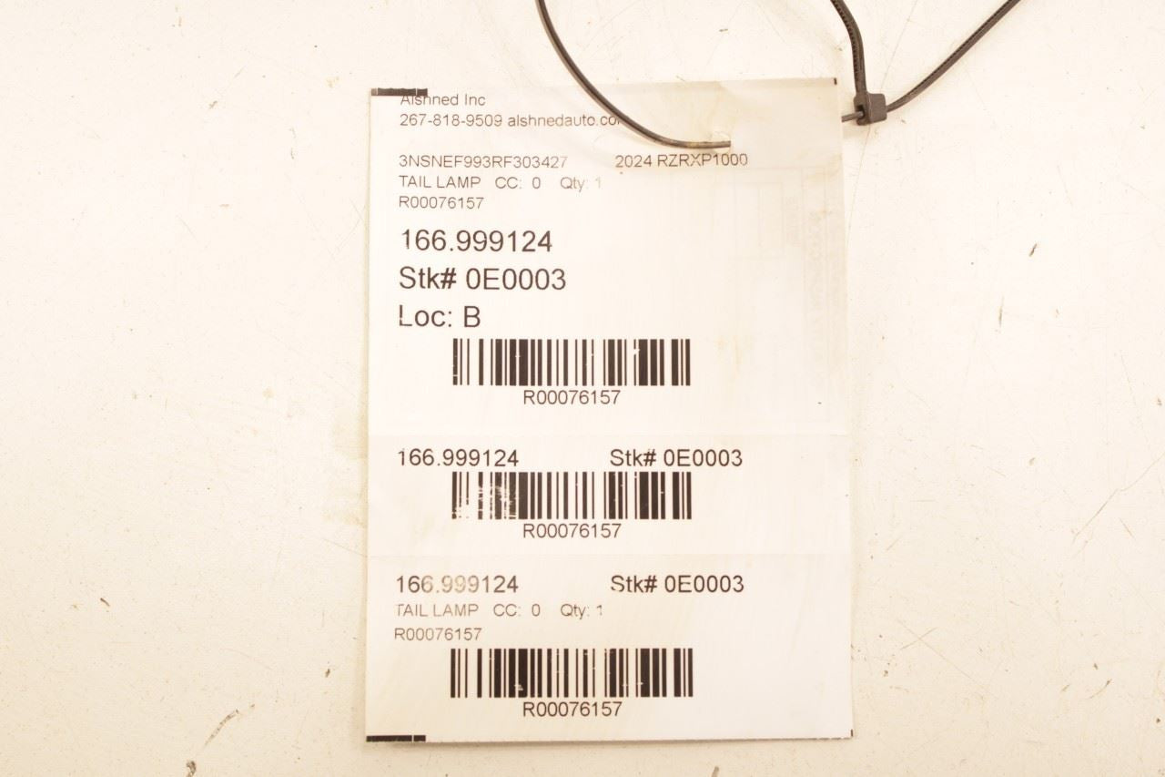 2024-2026 Polaris RZR XP 1000 Ultimate Rear Left Side Tail Light Lamp 2415182 - Alshned Auto Parts