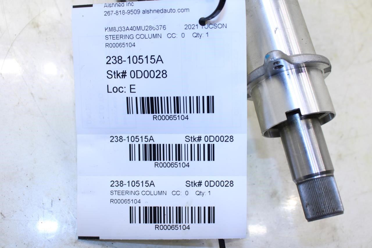 2019-2021 Hyundai Tucson Value 2.0L FWD Steering Column Assembly 56310-D3210 OEM - Alshned Auto Parts