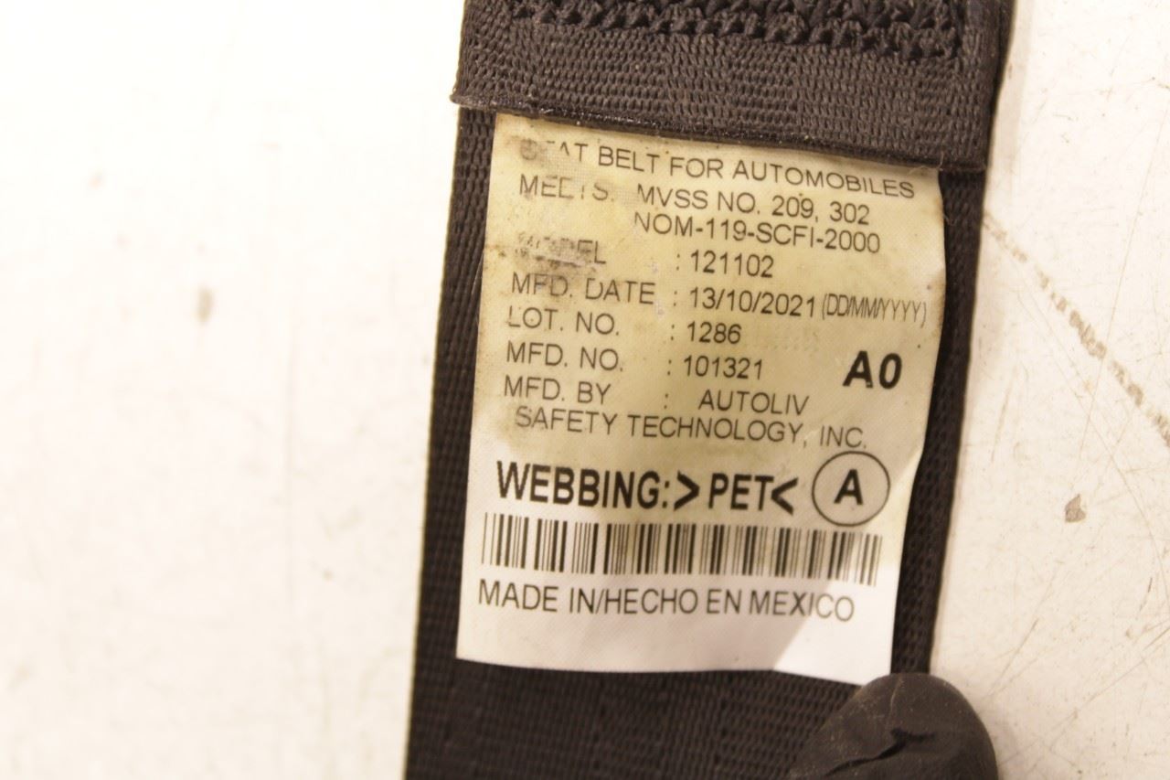 19-21 Acura RDX SH-AWD 2.0L AWD Rear Driver LH Side 2nd Row Seat Belt Retractor - Alshned Auto Parts