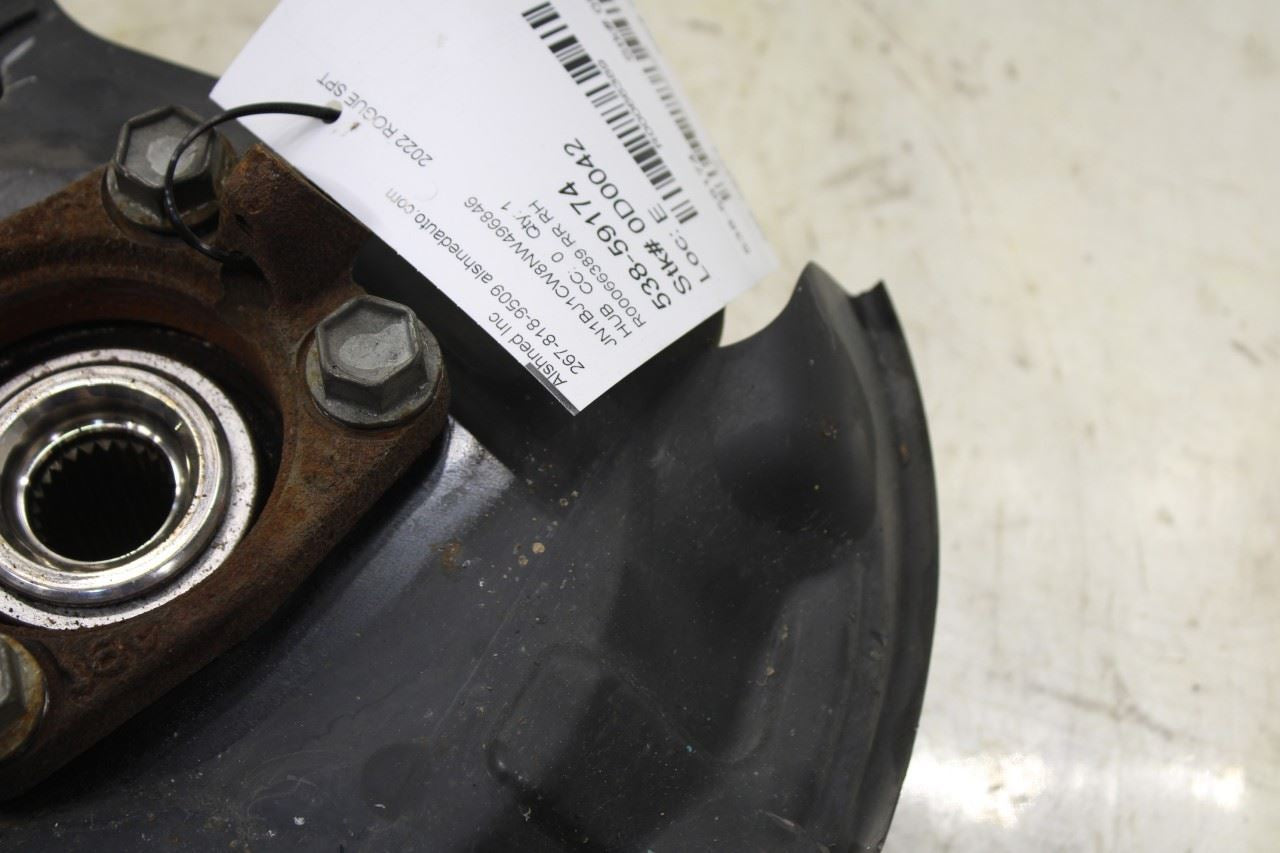 17-22 Nissan Rogue Sport SL AWD Rear Right Side Wheel Hub Bearing w/ Shield - Alshned Auto Parts
