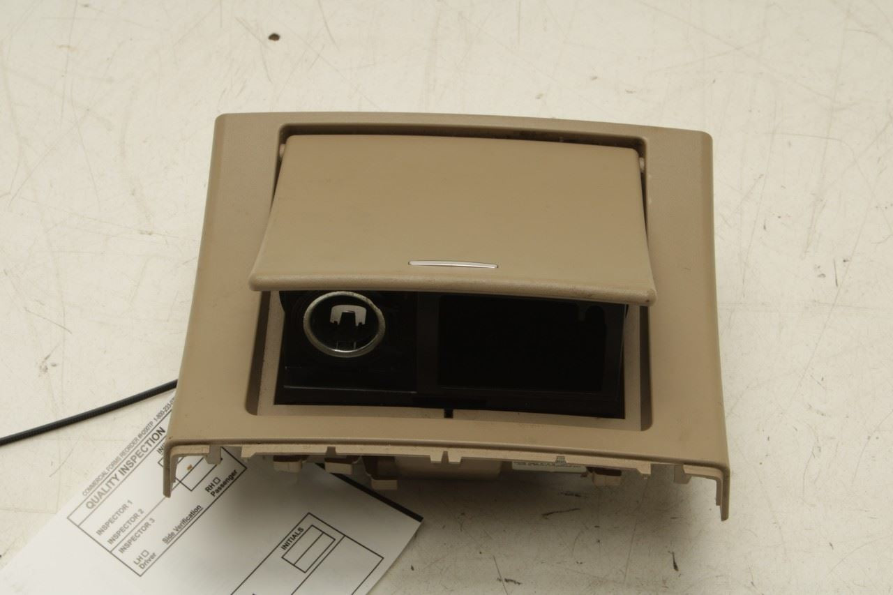 10-16 Mercedes-Benz E350 Sport RR Center Console Ashtray Storage w/ Power Outlet - Alshned Auto Parts