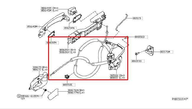 2015-24 Nissan Murano Platinum Front Right Door Lock Latch Actuator 80500-5AA0A - Alshned Auto Parts