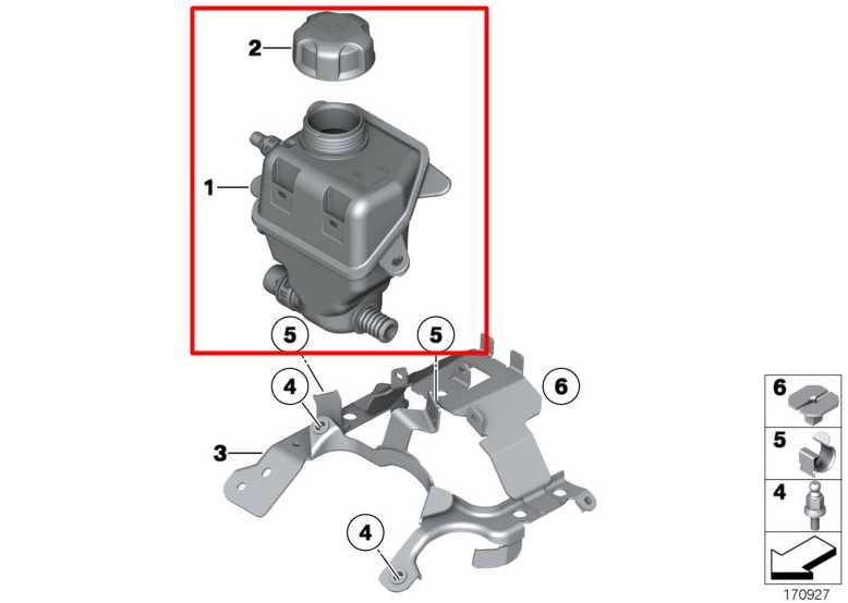 10-15 BMW 750Li xDrive 4.4L Intercooler Coolant Expansion Tank Reservoir Bottle - Alshned Auto Parts