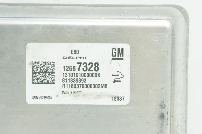 2018-2020 GMC Terrain Engine Computer Control Module ECU ECM 12687328 OEM - Alshned Auto Parts