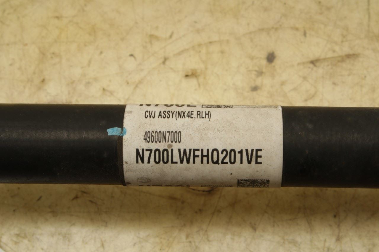 23-25 Kia Sportage Hybrid EX AWD Rear Left CV Axle Drive Half Shaft 49600-N7000 - Alshned Auto Parts