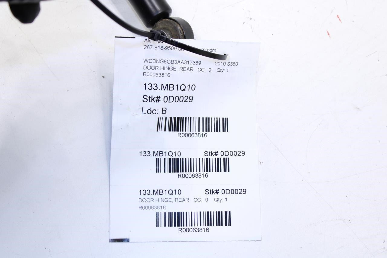 07-11 Mercedes-Benz S550 Rear LH Door Check Strap Shock Strut 221-730-05-16 OEM - Alshned Auto Parts