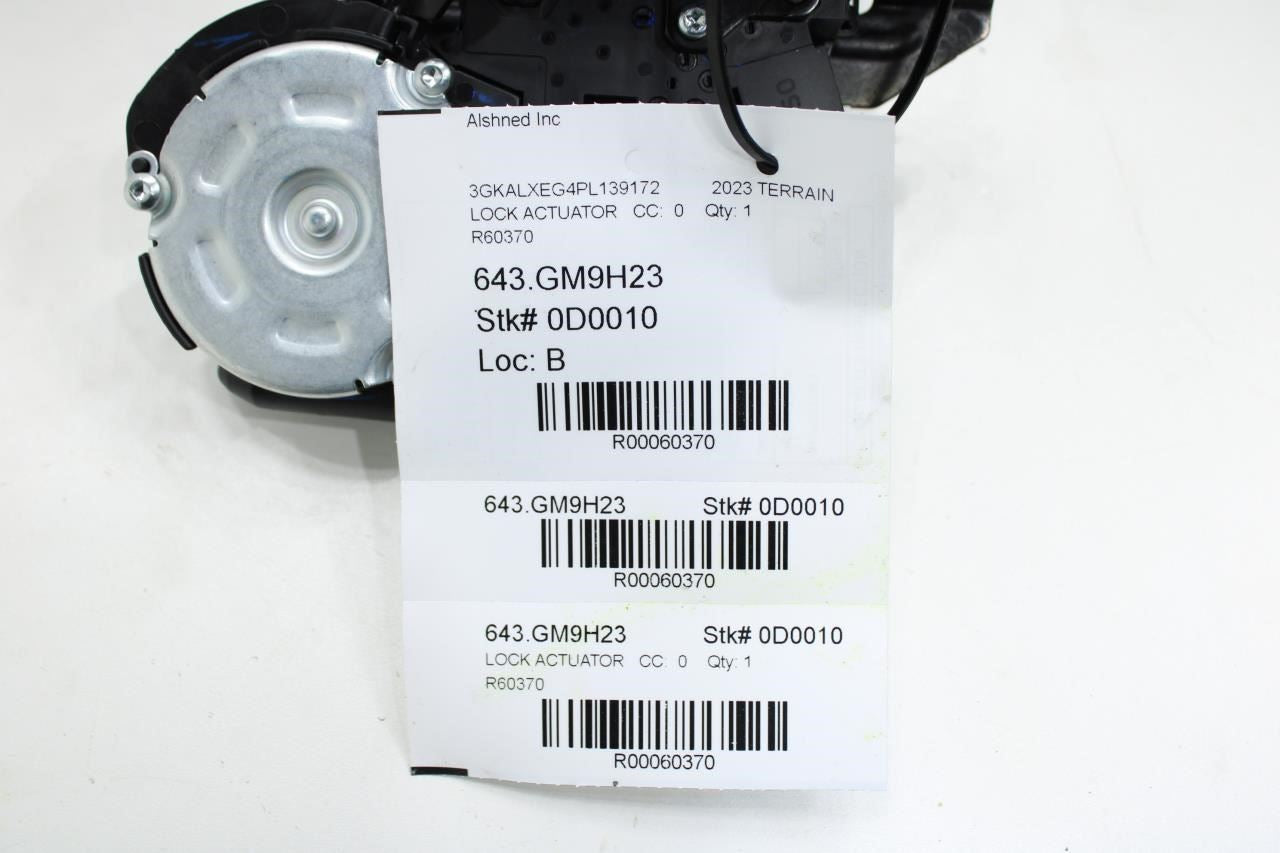 2018-2024 GMC Terrain Denali Rear Liftgate Lock Latch Actuator w/ Motor 13542450 - Alshned Auto Parts