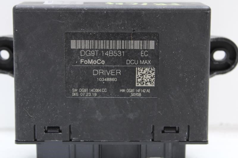 2015-2019 Ford F150 Front Left Driver Door Control Module DG9T-14B531-EC OEM - Alshned Auto Parts