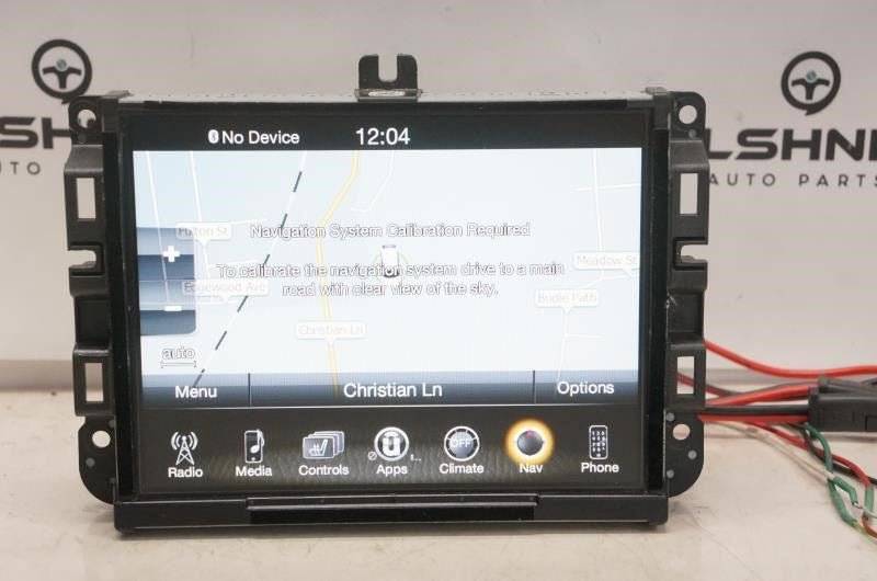 2016 Jeep Grand Cherokee 8.4" Display Radio Receiver w Navi 68238619AH OEM - Alshned Auto Parts