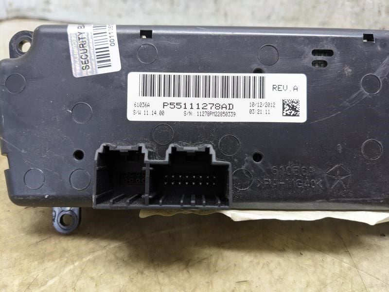 2012-2013 Jeep Compass AC Heater Temperature Climate Control 55111278AD OEM - Alshned Auto Parts