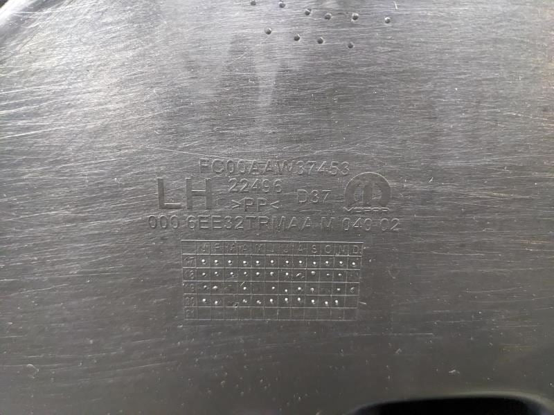 2019-2024 Ram 1500 Crew Cab Big Horn Rear Left Driver Door Trim Panel 6SL351X7AA - Alshned Auto Parts