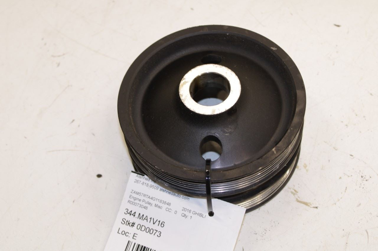2014-21 Maserati Ghibli S Q4 3.0L AWD Engine Crankshaft Pulley Harmonic Balancer - Alshned Auto Parts