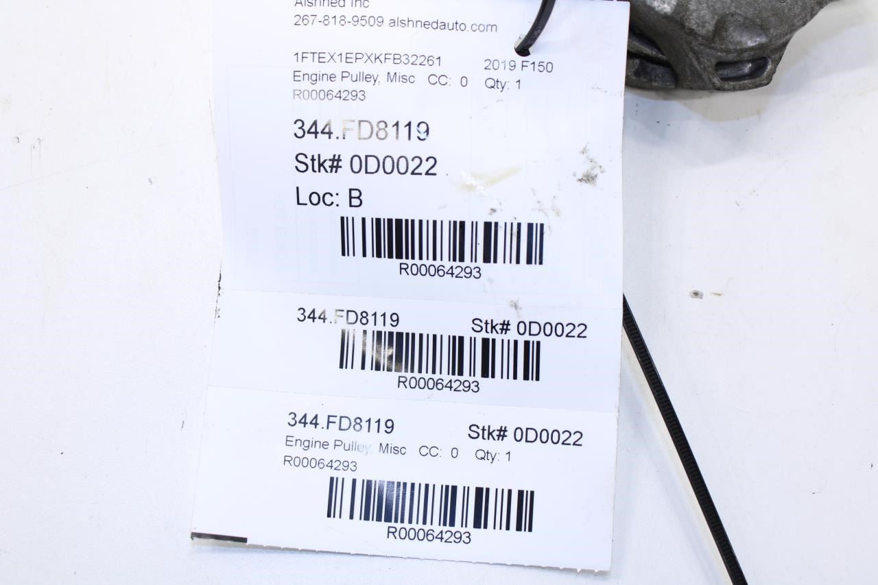 2015-25 Ford F150 XL 2.7L Engine Motor Drive Belt Tensioner Pulley FL3E-6A228-AC - Alshned Auto Parts