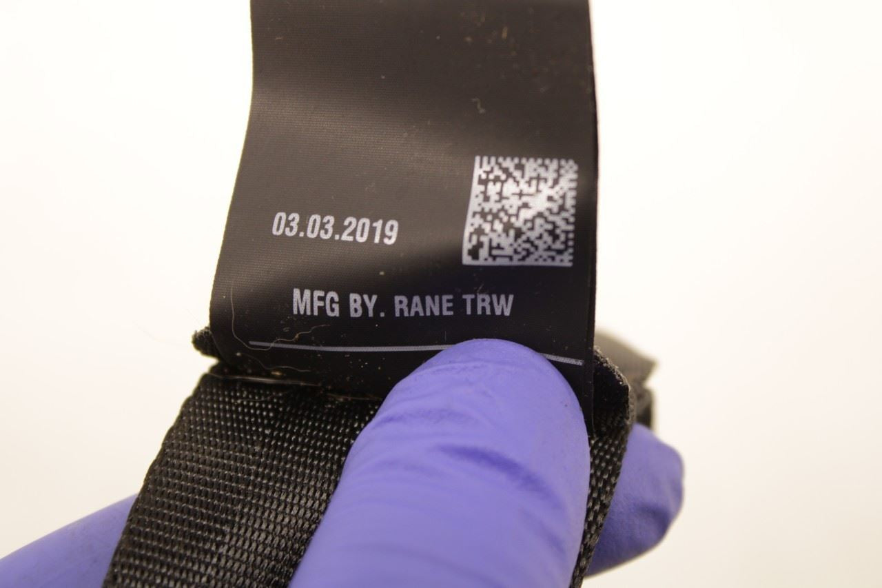 2018-22 Ford EcoSport SE 1.0L Rear Driver Left Side 2nd Row Seat Belt Retractor - Alshned Auto Parts