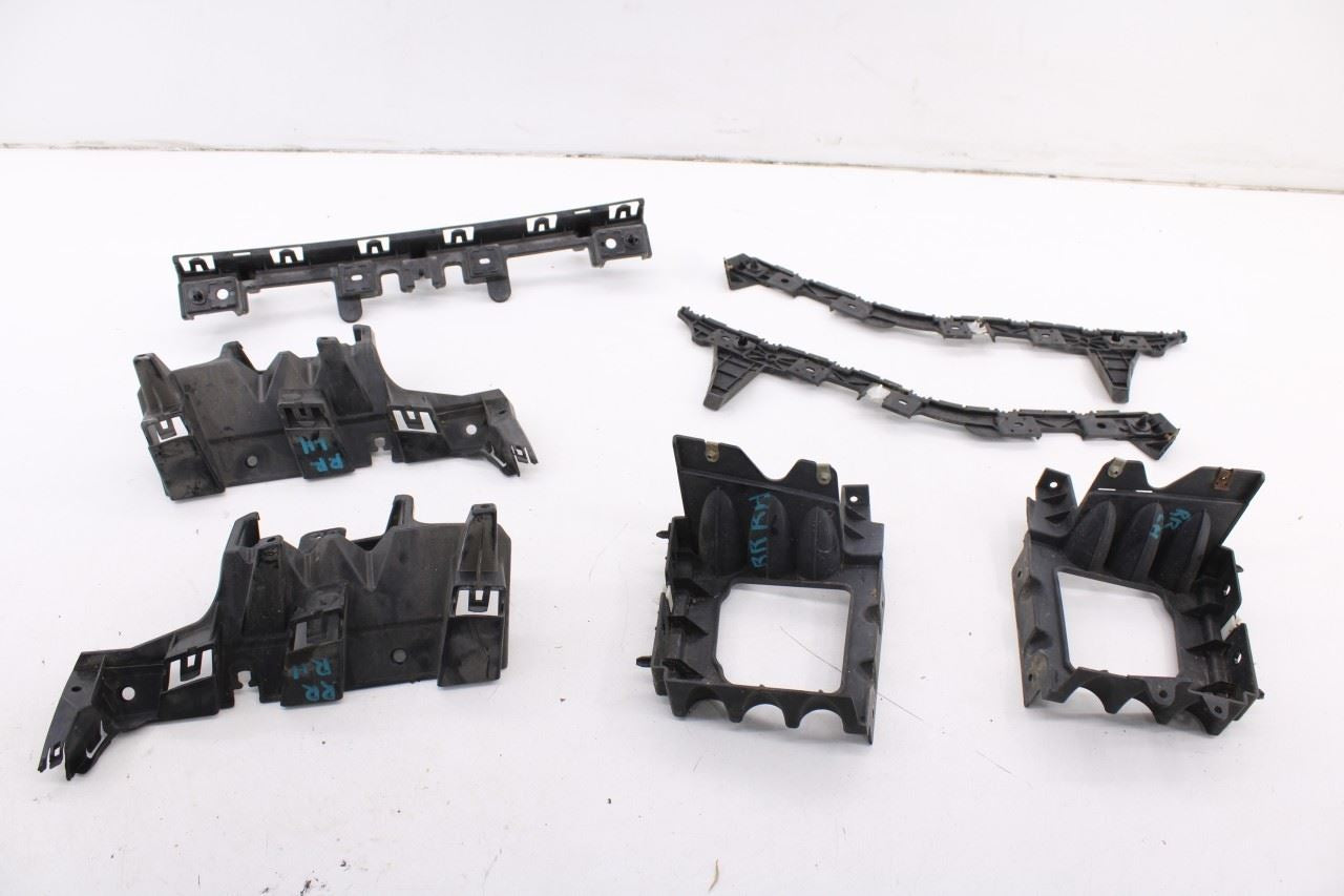 2015-19 Ford Mustang Conv V6 Rear Bumper RH LH Side and Center Mounting Brackets - Alshned Auto Parts