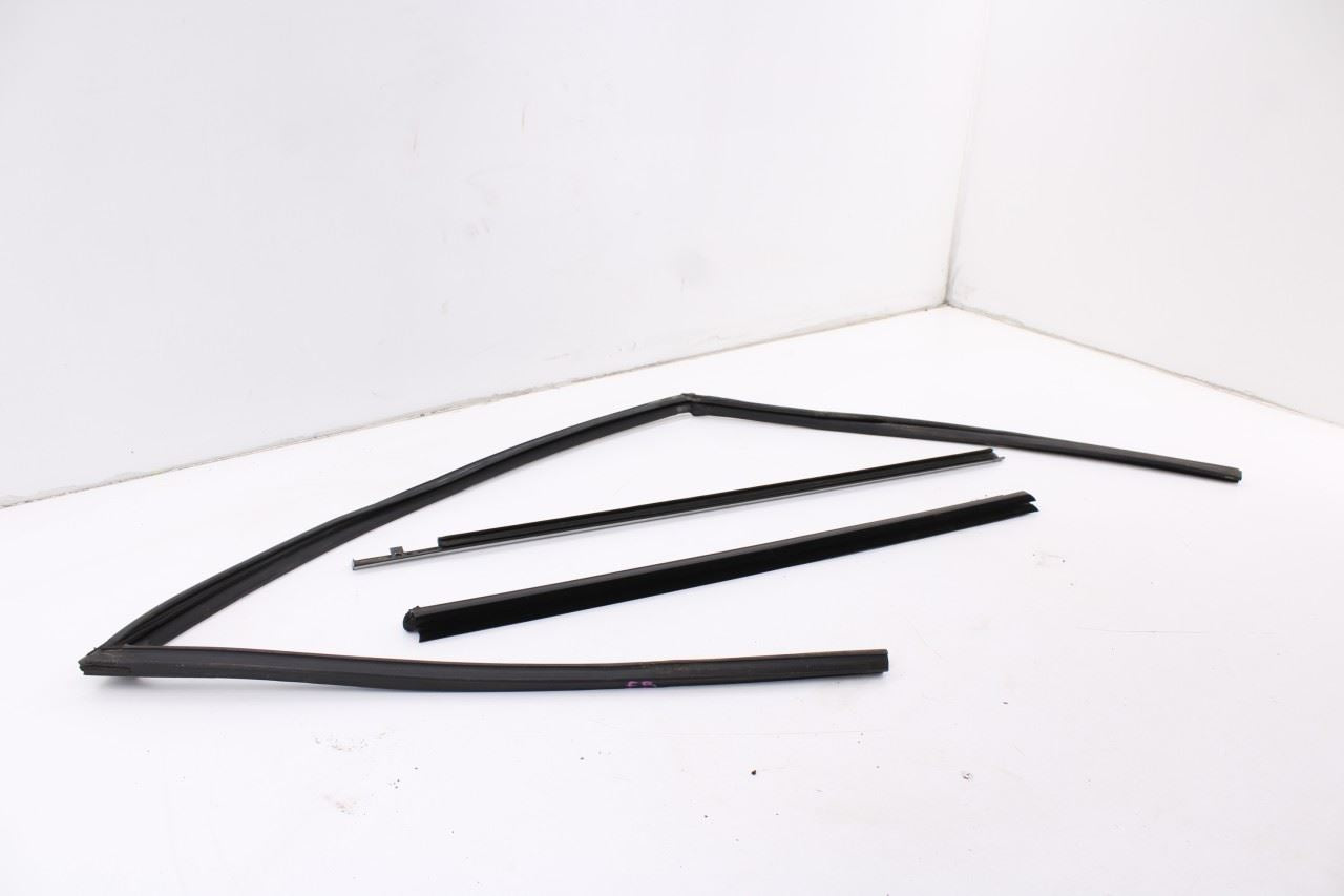 2014-20 Infiniti QX60 Front Right Door Run Channel w/ Belt Molding Weatherstrip1