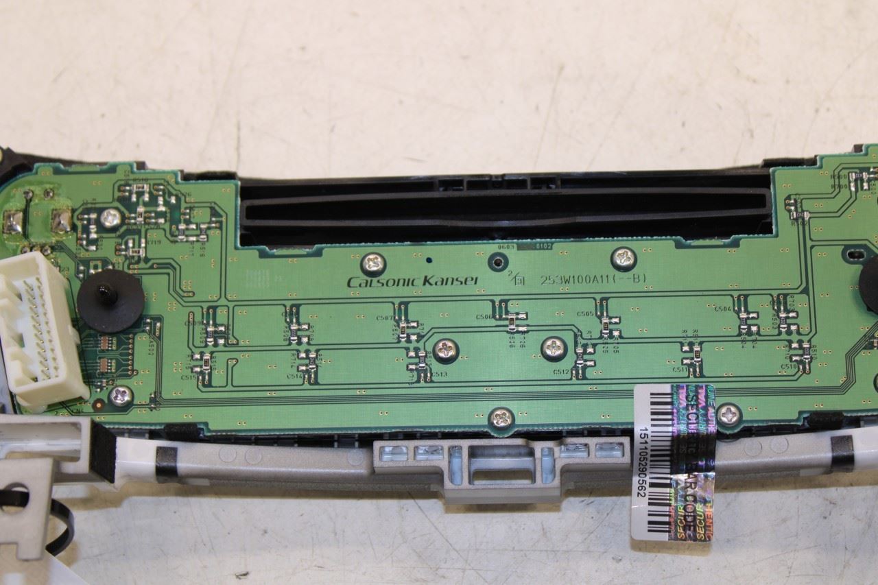 2016-2020 Infiniti QX60 Dash Audio Radio Faceplate Control Panel 25391-9NJ1A OEM - Alshned Auto Parts