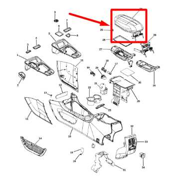 2019-2021 Jeep Cherokee Center Console Armrest Lid 1WZ791B5AD OEM - Alshned Auto Parts