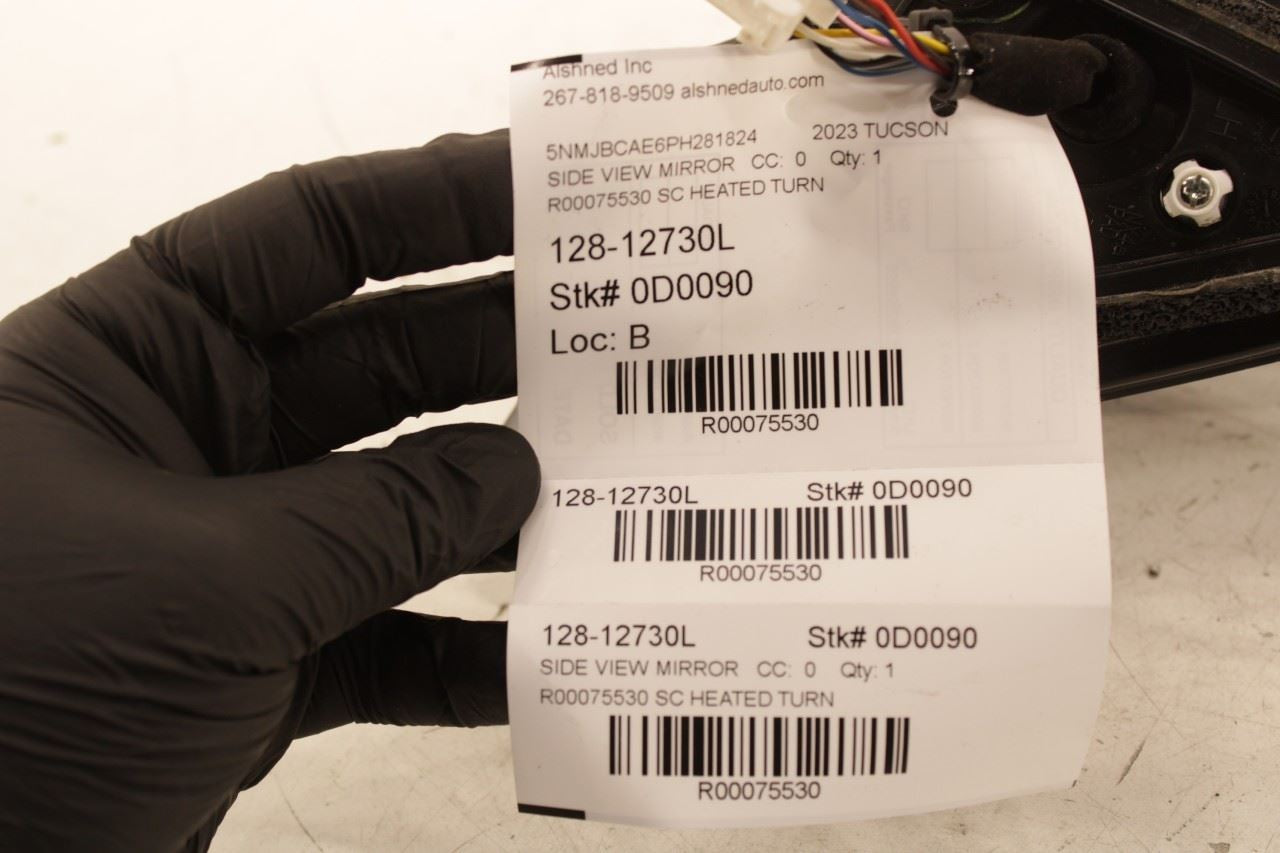 22-23 Hyundai Tucson SEL 2.5L AWD Driver Left Side Rear View Mirror 87610-CW030 - Alshned Auto Parts